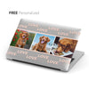 Personalized Your Photo Collage, Macbook Clear Case Memorial Gifts for couple baby pets