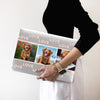 Personalized Your Photo Collage, Macbook Clear Case Memorial Gifts for couple baby pets