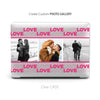 Personalized Your Photo Collage, Macbook Clear Case Memorial Gifts for couple baby pets