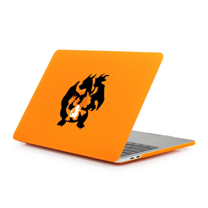 Pokemon Charmander, Orange Matte Macbook Hard Case, Custom name Anime - MinimalGadget