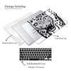 Portrait of leopard, Macbook Clear Case, Custom Name
