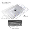 Quantum Mechanic formulas Macbook Black Matte, Clear Case, Personalized Name