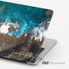 Reef Wave Macbook Hard Cover, Personalized Landscape Nature Art case