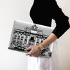 Roma Trevi Fountain Macbook Clear Case, Architecture Aesthetic
