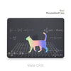 Schroedinger’s Cat Macbook Black Matte Case, Cyberpunk Quantum Mechanic