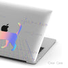 Schroedinger’s Cat Macbook Clear Case, Quantum Mechanic