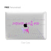 Schroedinger’s Cat Macbook Clear Case, Quantum Mechanic