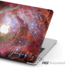 Spiral Galaxy Macbook Hard Cover, Personalized Space Nature Art case