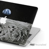 Step on Moon Macbook Hard Cover, Personalized Space Nature Art case
