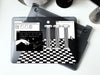 Surreal collage Macbook Black, Clear Case, Vaporwave user interface