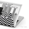Surreal collage Macbook Black, Clear Case, Vaporwave user interface