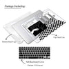 Surreal collage Macbook Black, Clear Case, Vaporwave user interface
