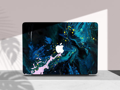The Breed, Macbook Hard Cover, Personalized Abstract stain Liquid Art case - MinimalGadget