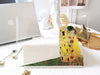 The Kiss, Clear Hard Case, Gustav Klimt, Personalized Name