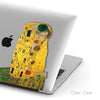 The Kiss, Clear Hard Case, Gustav Klimt, Personalized Name