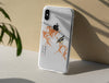 Traditional ink Painting, Personalized Clear Phone Case, Bamboo and birds