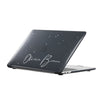 Twinkle Clear Macbook Hard Case, Personalized Glitter Case