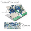Van Gogh, Irises (1890), Macbook Case Personalized name Hard Cover