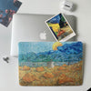 Van Gogh Macbook Hard Cover, Evening Landscape, Custom Name CASE