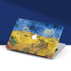 Van Gogh Painting, Macbook Case Personalized Hard Cover, Wheat Field Crows