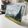 Van Gogh Painting Series, Wheatfield, Macbook Case Hard Cover