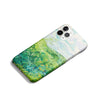 Van Gogh Phone Case, Green Wheat Fields, Personalized name SOFT Case