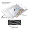 watercolor Peacock Macbook Clear Case, Matte Case