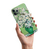 White Roses, Van Gogh Painting Phone Case, Personalized name SOFT Case