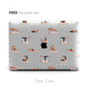 Yoga Girl, Clear Macbook Hard Case, Personalized Name